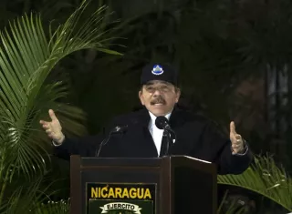El presidente de Nicaragua, Daniel Ortega, en una fotografía de archivo. EFE