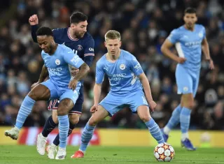 Manchester City aseguró el primer lugar del grupo A de la Liga de Campeones de la UEFA. Foto: EFE