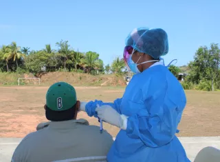 En la provincia no hay pacientes en la Unidad de Cuidados Intensivos. 