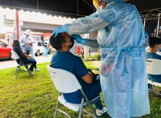 En las últimas 24 horas se confirmaron 1,348 casos positivos nuevos.