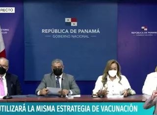 Conferencia de prensa del Ministerio de Salud