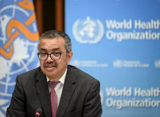Director general de la Organización Mundial de la Salud (OMS), Tedros Adhanom Ghebreyesus. EFE