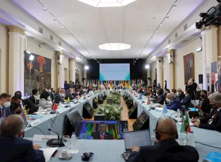 ministros de Relaciones Exteriores y jefes de delegación de los países que integran la Comunidad de Estados Latinoamericanos y Caribeños (Celac) 