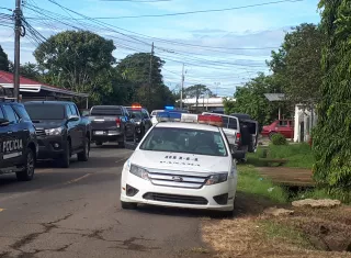 El hecho se registró en una vía en construcción hacia el distrito de Mariato 
