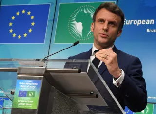 El presidente francés, Emmanuel Macron. EFE