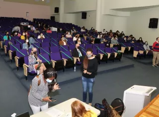 El acto se realizó en el Anfiteatro Dr. Gustavo Méndez Pereira del el Hospital Santo Tomás.