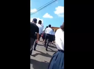  Protesta Colegio Cristóbal Adán De Urriola