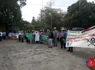 Temen que se contaminen las aguas del río Santa María.