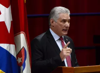 Imagen de archivo del presidente de Cuba, Miguel Díaz-Canel. EFE