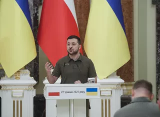 Presidente ucraniano, Volodímir Zelenski. EFE