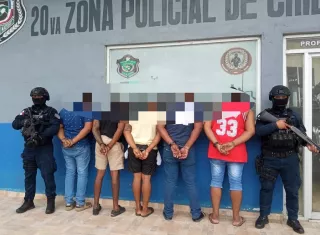 Los sujetos fueron aprehendidos en Chilibre.