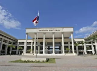 Vista externa de la sede del Tribunal Electoral.