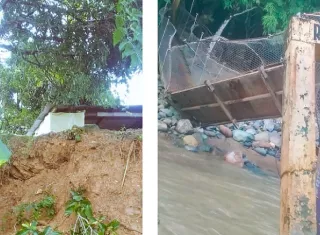 Diez familias residentes en zonas cercanas al río Co deben ser reubicadas en áreas más seguras.
