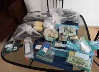 El allanamiento se realizó en una casa en Colinas del Golf.