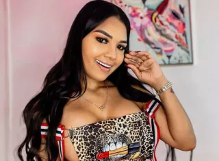 Cantante panameña Anyuri, también conocida como &#039;La Cuchita&#039;.