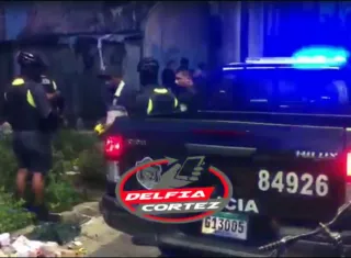 La Policía Nacional llegó al lugar.