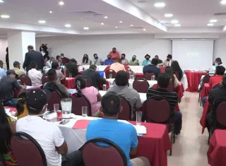 Los líderes exigieron que se garantice el "derecho al patrimonio" de los pueblos indígenas. EFE