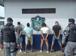 Intentaron escapar introduciéndose en los predios de una casa en Altos del Tecal.