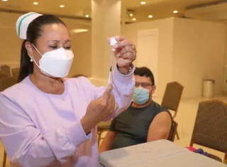 Hasta la fecha se han aplicado 8,390,115 dosis de vacunas contra la Covid-19.