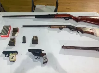 Las armas se entregan de manera confidencial.