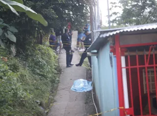 En la bajada de una vereda acabó la vida de Ismael Mendoza. Foto/Video: Alexander Santamaría 