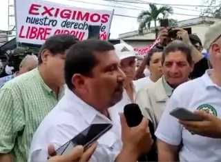 El vocero de los transportistas responsabilizó de todo lo que está pasando al Gobierno Nacional