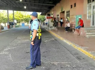 Durante los peores días de las acciones de calle, la terminal de transporte de Chitré permaneció prácticamente cerrada.