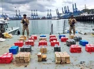 El decomiso se realizó en el Pacífico Oriental panameño.