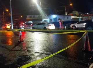 Vista general del lugar en donde se desplomó la víctima.