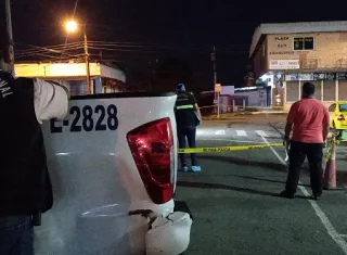 Vista general de la escena del crimen en La Chorrera. Foto: Eric Montenegro 