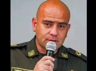 En la imagen el coronel colombiano Benjamín Núñez, 