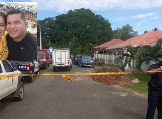 Vista generaql del área en donde ocurrió el crimen pasional.