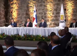 La sesión conmemorativa se realizó en el Convento de Las Monjas de La Concepción, en el Complejo Monumental Histórico de Panamá La Vieja.