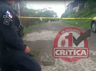 Visra general de la escena del crimen. Imagen Landro Ortiz