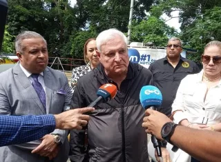 Ricardo Martinelli espera enfrentarse a Gaby Carrizo en las urnas. Foto: Víctor Arosemena.