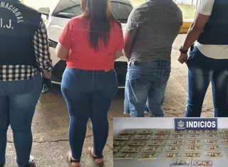 Aprehenden pareja por blanqueo de capitales entre Avenida Cuba y la Justo Arosemena.