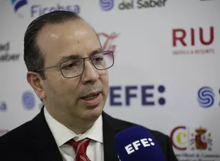 Gerente general del Banco Ficohsa Panamá, Alejandro Chamorro. EFE