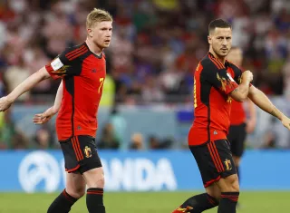 De Bruyne y Hazard. /EFE