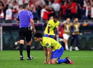 Marquinhos erró su penal. / EFE