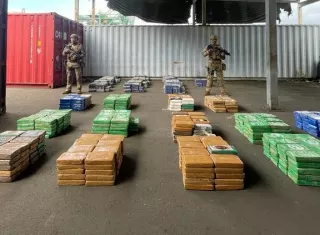 La droga iba a ser enviada a España.