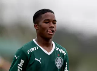 Endrick es ya un ídolo en el Palmeiras. /Foto: EFE