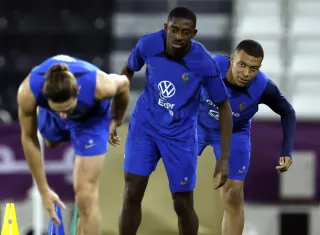 Rabiot (i) fue uno de los afectados por la gripe. /Foto: EFE