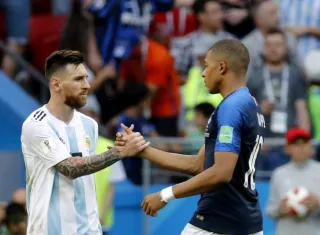 Messi y Mbappé se enfrentaron en Rusia 2018. /Foto: EFE