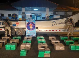 La droga era transportada en 2 lanchas rápidas por las costas de Coclé.