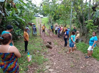 La paciencia de los habitantes afectados se está agotando.
