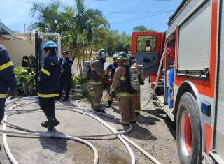 El suceso no dejó personas heridas.