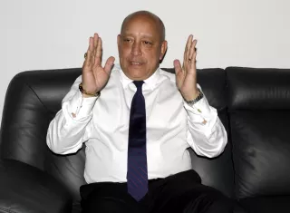 El presidente de la Asamblea Nacional de Diputdos, Crispiano Adames. Foto/Video-Victor Arosemena