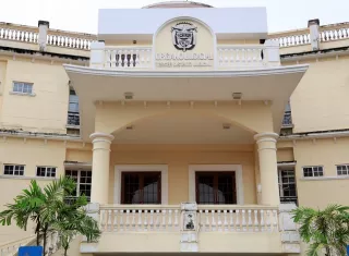 Sede del Órgano Judicial del Tercer distrito Jucidial en Chiriquí.