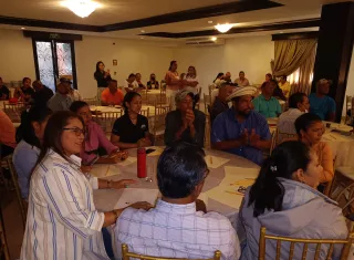 Unos 300 miembros del colectivo fueron capacitados sobre el tema de financiamiento y donaciones.