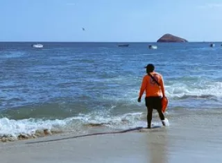 Bañistas y capitanes de embarcaciones livianas deberán extremar las medidas usuales de seguridad.